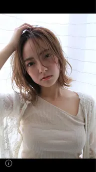【人気No.1】高彩度透明感【全体カラー】＋【カット】＋システムトリートメント✨ロング料金無料✨