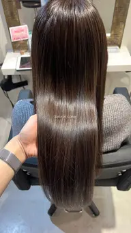 【ハイライト&透明感◎】シークレットカラー+Aujuaケアマスクトリートメント
