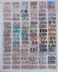 【スカルプorチップのオフ有】新メニューモニター💅チップ１０本🎀定額アート🎀3Dパーツ一部変更可🎀カラー変更可