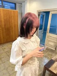 【ブリーチ毛限定】デザインワンカラー!✨✨