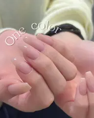 【ハンド】✨ワンカラー《ちゅるんと透明感》✨【オフあり】