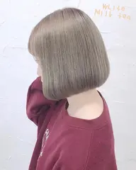 カット+ブリーチ+ケアカラー+シャンプートリートメント+スタイリング込🧸⸒⸒
