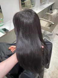 【💖ダメージレスでツヤ髪に💖】カット＋縮毛矯正＋TOKIO 5step超音波トリートメント