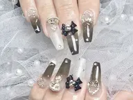 🎀スカルプ🎀長さだし➕持ち込みデザイン16980(時間内でデザイン、パーツ10本OK)【初回ジェルオフ無料ケア込み】