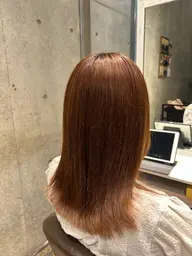 前髪カット➕カラー➕潤い集中トリートメント(超音波アイロン付き) (モデル様募集中です!)
