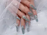 🩵ミニモ限定🩵人気NO.1🫟チップ長さだし💛持ち込みXパーツつけ放題デザイン💅🏼ケア込み