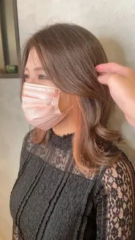 骨格矯正前髪顔まわりカット+潤いケアトリートメント✨