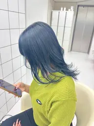 🪽✨ ふわ透けハイトーン｜ブリーチ＋カラー＋超音波トリートメント