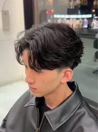 【毛流れ🌪️ニュアンス✨メンズ限定🧞♂️】カット+フェザーorニュアンス、毛流れパーマ🌀(クリームパーマ)