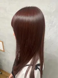 🔥ミニモ学割🔥学生限定✨カット+色持ち抜群×艶感UP 髪質改善カラー+カット+内部補修TR🫧🫧