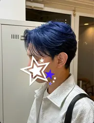 メンズ ブリーチ➕カラー