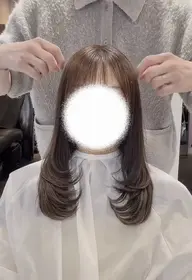 カット＋シャンプー　長さ鎖骨下でレイヤー入れさせていただける方限定　撮影させていただける方「顔は隠します🙇‍♂️」