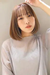 【暗い​〜​明るい】白髪染め＋似合わせカット