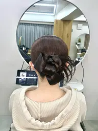 土日祝朝7:30限定ヘアセット