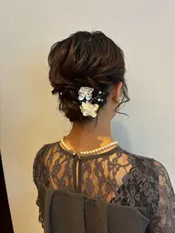 お呼ばれヘアセット⭐︎アレンジ