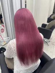 『柔らかく可愛い暖色カラー🎀』ケアブリーチ+暖色系カラー+トリートメント💭🩰