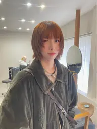 カット+ブリーチなしダブルカラー+トリートメント