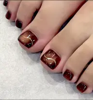 【オフあり】シンプルフットジェル定額デザイン💛
