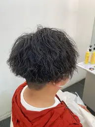 【営業中】メンズカット+トレンドパーマ