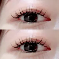 《LEDフラットラッシュ140本》高持続◎即洗顔OK💎華やか目元|しっかり濃さ|オフ別+550円