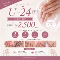 ◎U-24学割【ハンド】オフ込み☆限定カラー!!ワンカラー/ラメグラ/マグネット/フラッシュなんでも¥2,500