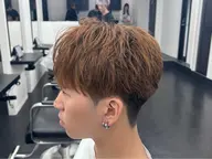 【ワンカラー🌴✨】骨格矯正メンズカット+ワンカラー+トリートメント