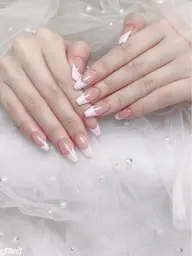 <チップ長さ出し込み＋フレンチ