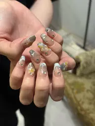初回🈹《Jr.価格》90分アート💎 持ち込み🆗❗️2000円分パーツ付き❗️おまかせ🆗❗️