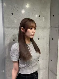 一番人気！似合わせカット＋透明感カラー♪