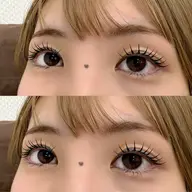 🎀LEDフラットラッシュ140本 束感仕上げ