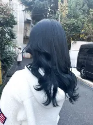 似合わせカット+透明感カラー+トリートメント#ブリーチなし#韓国#暖色