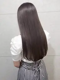 ツヤツヤ✨プレミアムトリート+寒色系カラー🫐💎(アッシュ系,オリーブ系,ベージュ系)