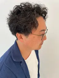 メンズオススメ!カット+パーマ‼️