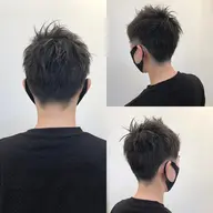メンズカット+眉カット+クイックスパ