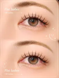 6/30 13:30練習モデル様募集🌻オフ込み/LEDフラットラッシュ120本🌻LEDエクステオフ❌