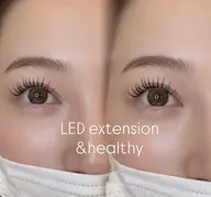 六月❣️まつぱor LEDフラット100本&眉Wax