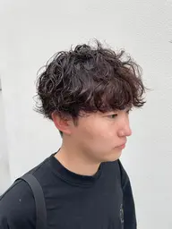 ⭐️ご来店1年間有効⭐️メンズカット&スパイラルパーマ&トリートメント