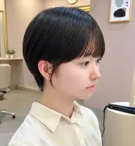 【20​〜​30代限定！】小顔見えショートカット＋カラー(白髪染め可)＋トリートメント⚠️お顔が映る撮影がOKな方のみ！
