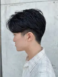 【ミニモ限定夏のメンズ男前計画】カット+炭酸シャンプー+眉カット¥7700→