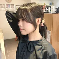 ☘️前髪の生えぐせ修正!カット&クロスパーマ☘️