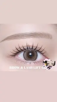 🌱【マツパ×眉毛】アイブロウWAX+まつ毛パーマで目元をまとめて垢抜けたい方に♡