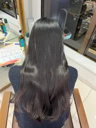 最強ストレート縮毛矯正✨＋透明感カラー＋髪質改善トリートメント🎀