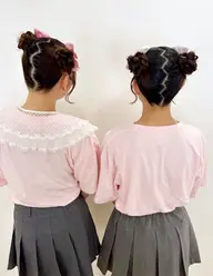 🎀【ペア割】2名様ヘアセット|お友達・姉妹・親子で♡