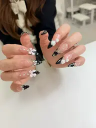 【長さだし1枚分】FULLアート☆初回他店ジェルオフ・スカオフ半額