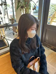 似合わせカット+透明感カラー+3種サラサラTRコース🌛🫧