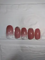 シンプルネイルメニュー