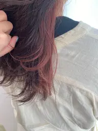 ✂︎ミニモ限定🌈カット+デザインカラー【インナー専用】+保湿ヘアケア