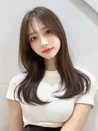 梅雨対策★前髪縮毛