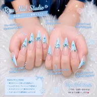 【お気に入りした方】チップ長さ出し10本➕アートやり放題➕パーツ付け放題