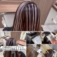 ⭐️ハイライト　　　(白髪ぼかし可能)